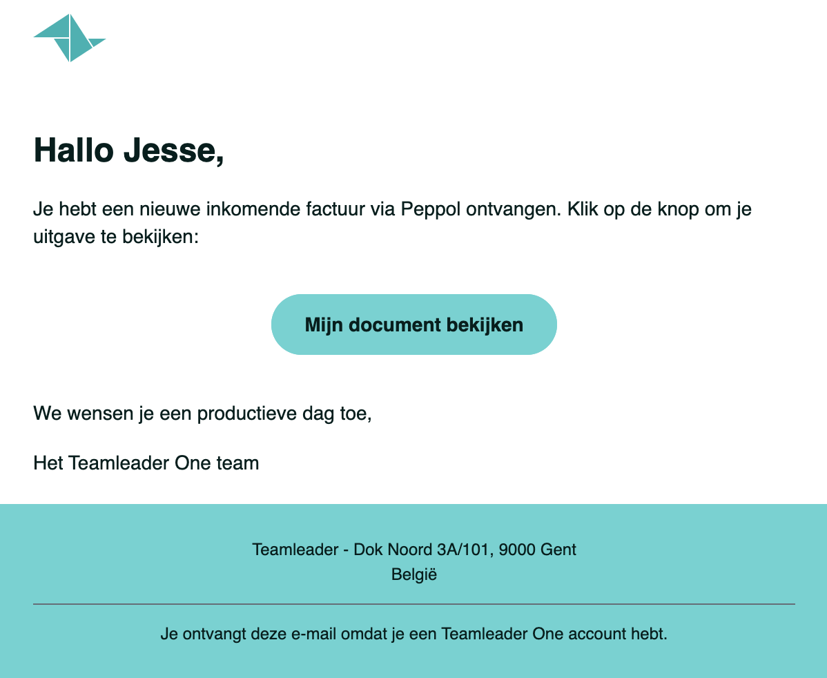 Je hebt een nieuwe Peppol-uitgave.png